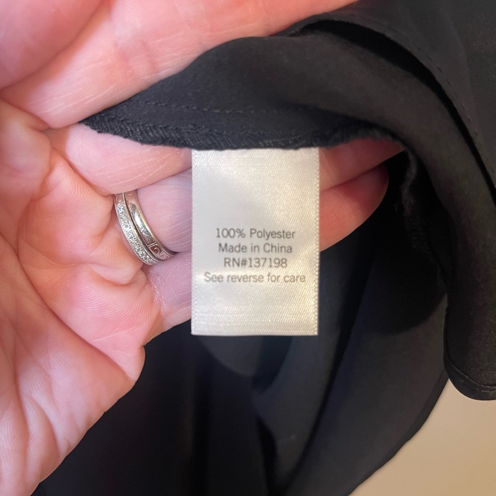 Nine West Classic Black A-Line Skirt - Picture 7 of 8